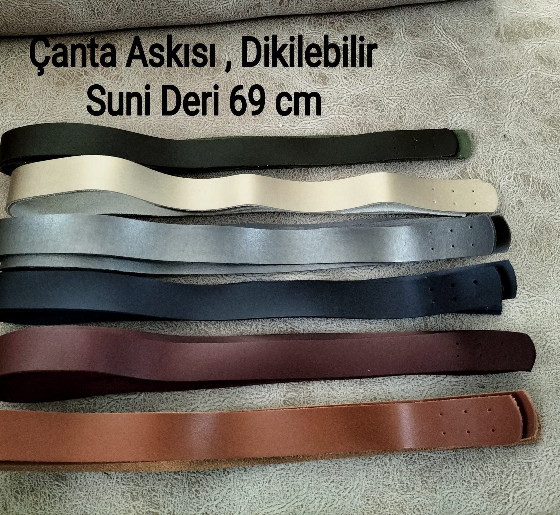 Çanta Askısı Dikilebilir 69 cm  1 çift