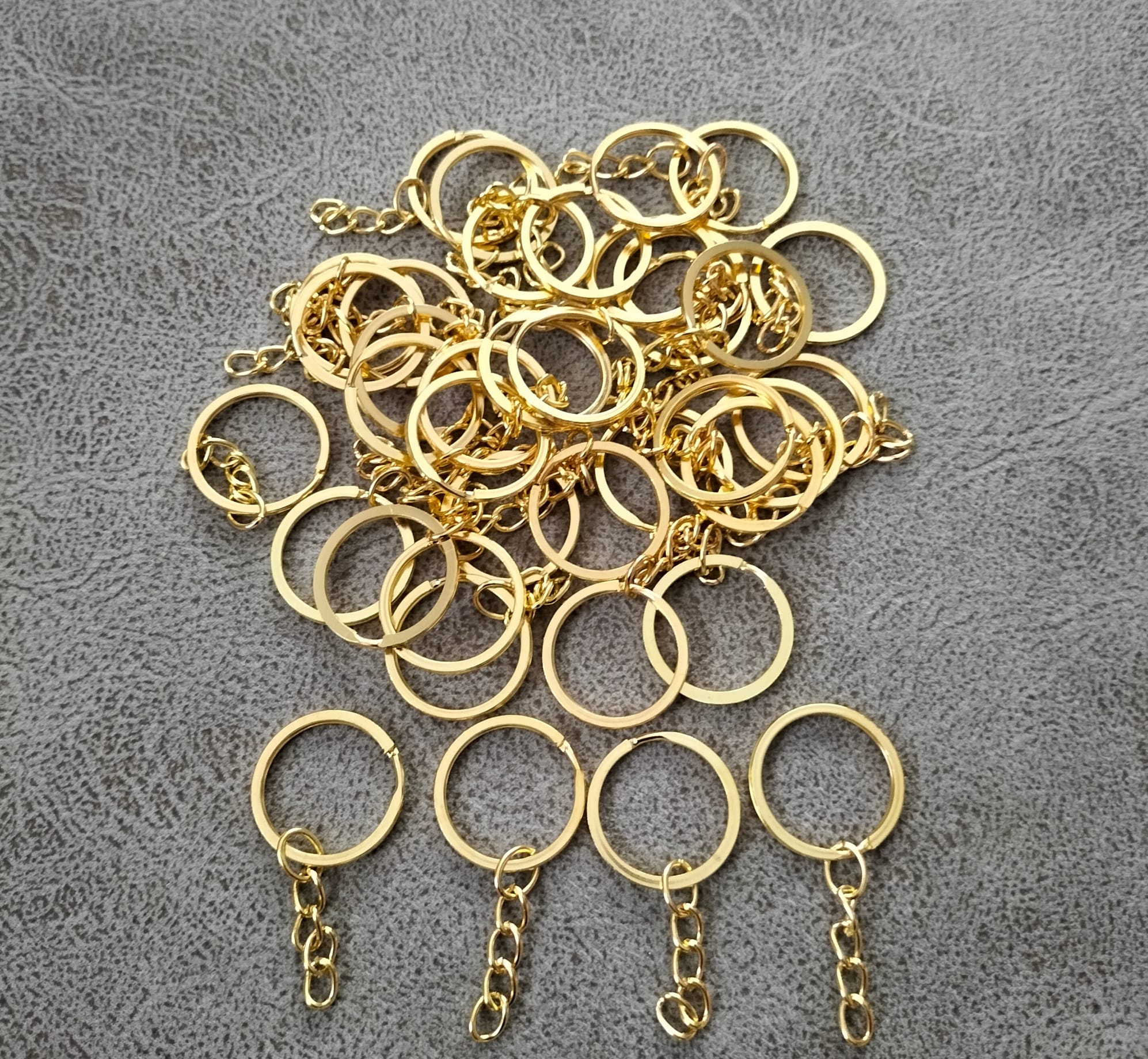 Anahtarlık Halkası Gold 25 adet