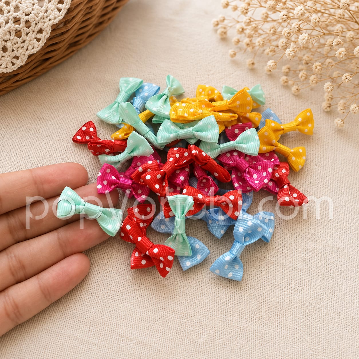Fiyonk Kurdele 2,5 cm 1 Paket (50 adet)
