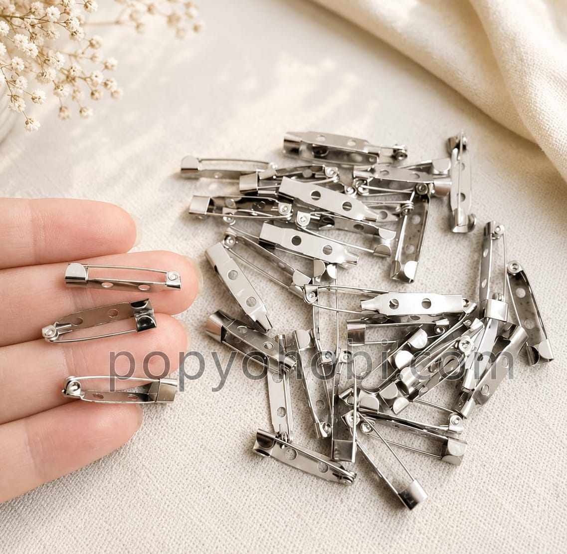 Broş İğnesi 2,5 cm 40 adet