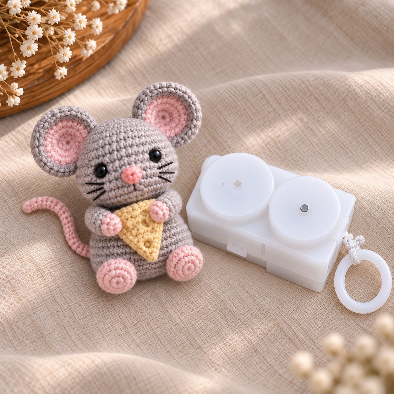 Amigurumi Titreşim Aparatı 4x2 cm