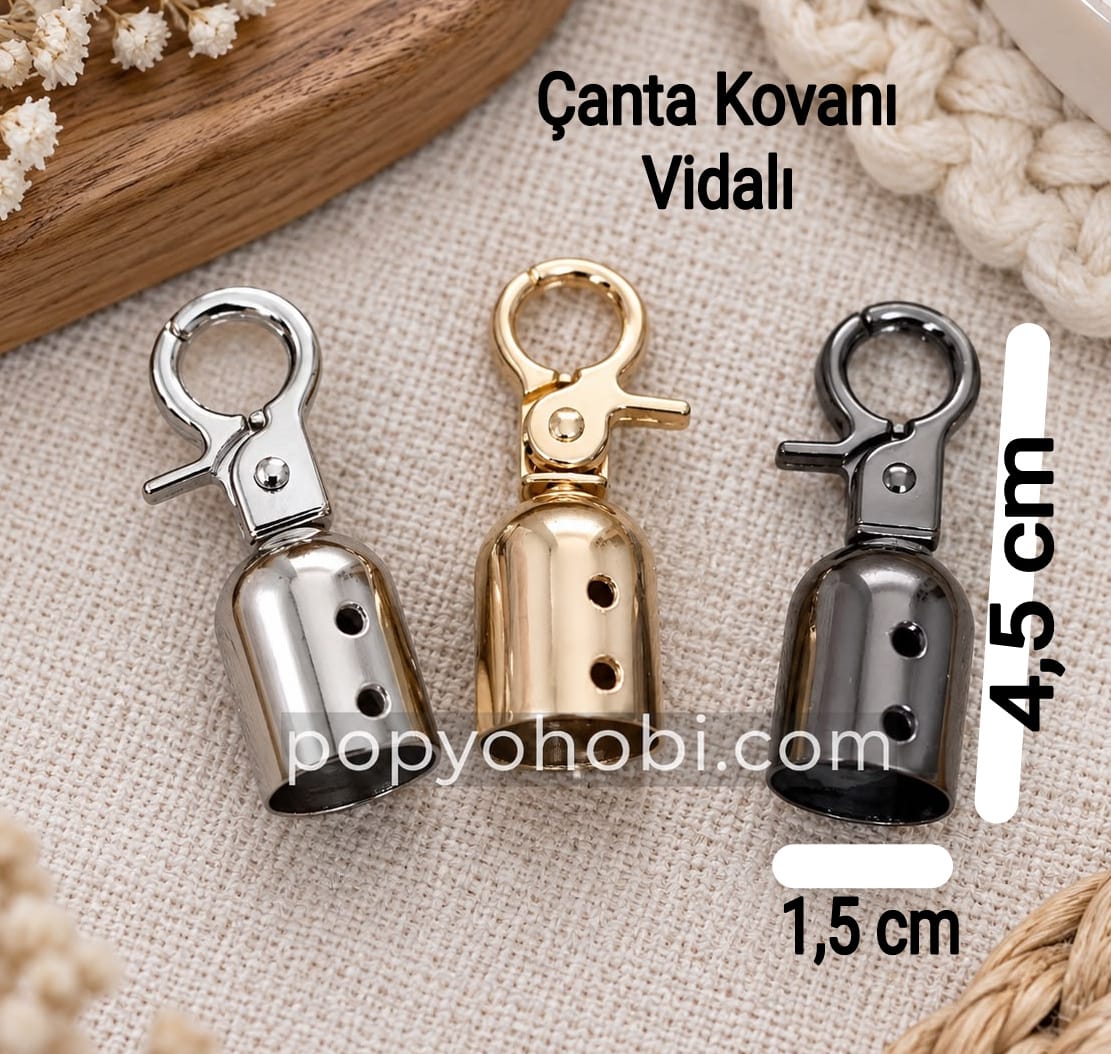 Çanta Kovanı 2 adet fiyatıdır (Vidalı Kancalı)