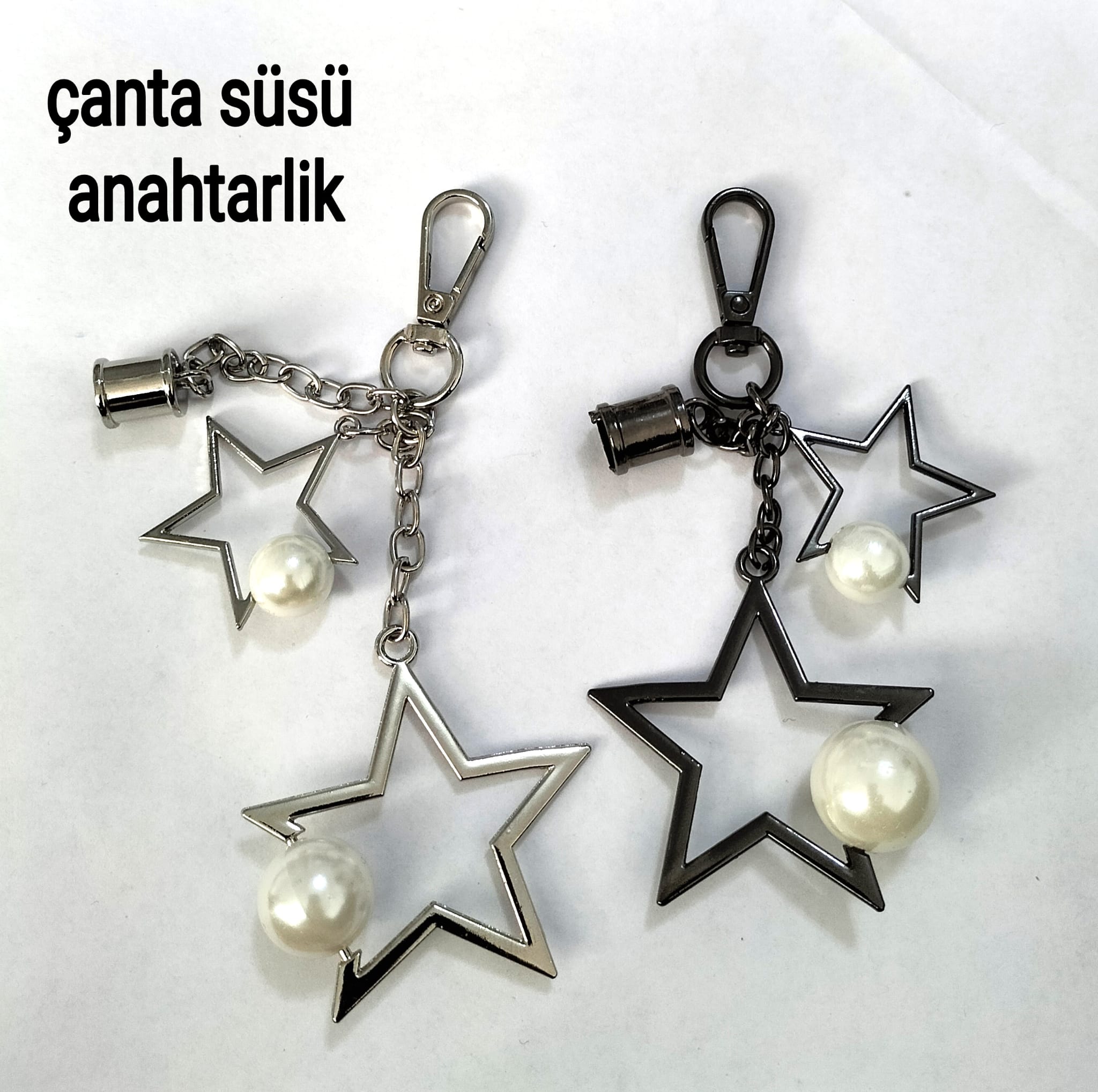 Çanta süsü, anahtarlık Yıldız