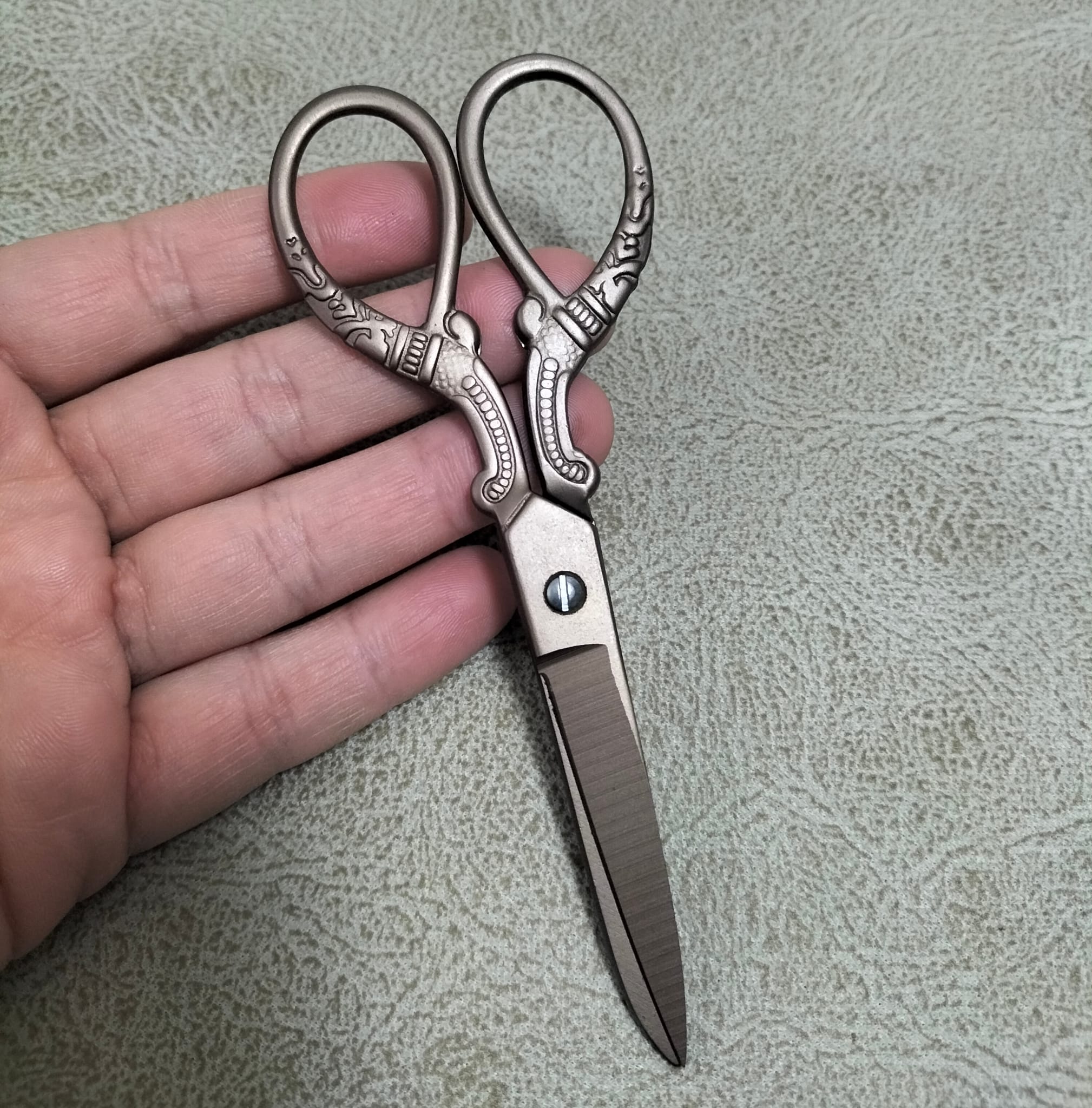 Vintage Makas Kahverengi 13 cm