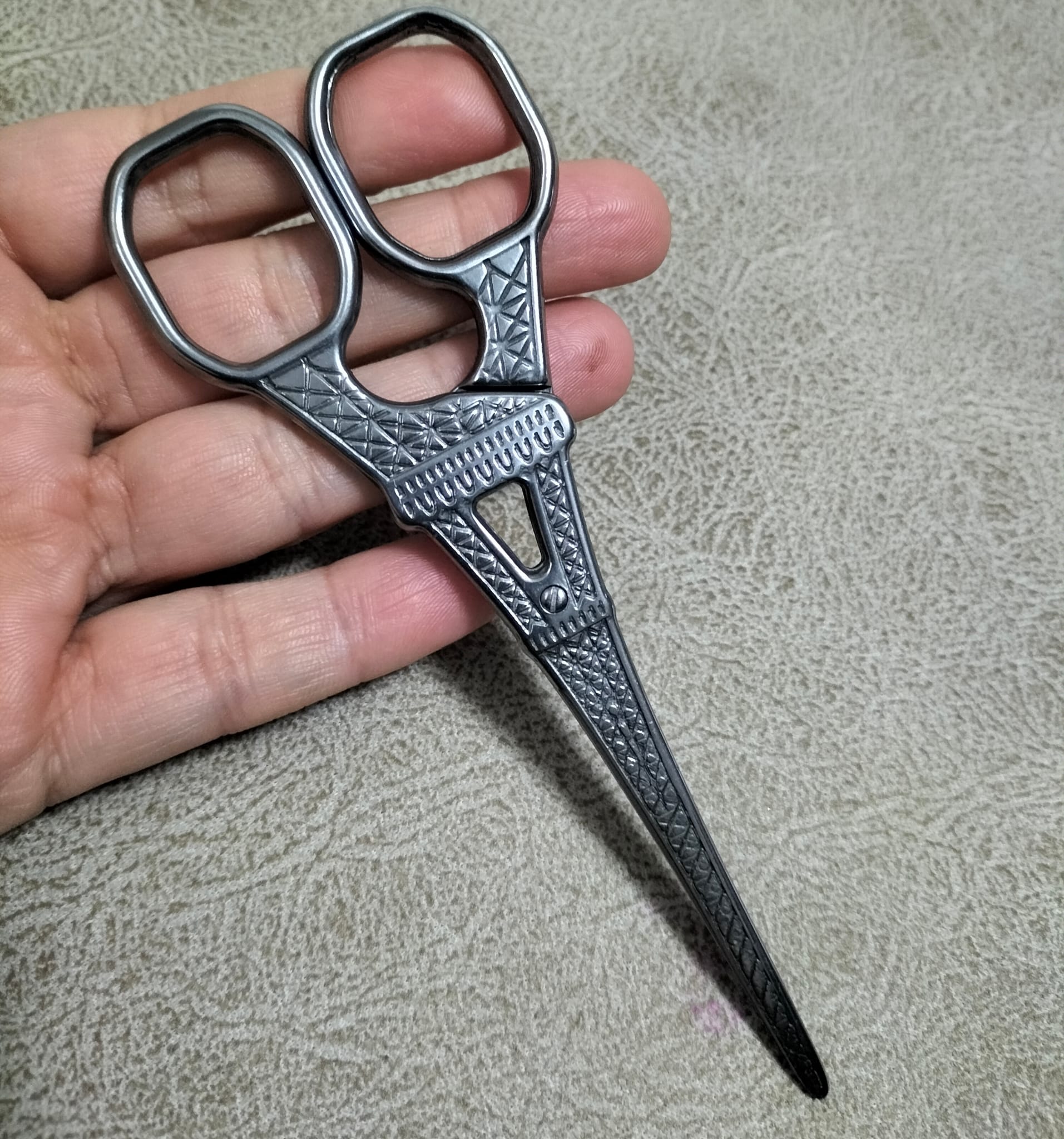 Eyfel Makas Vintage Makas Füme 14 cm