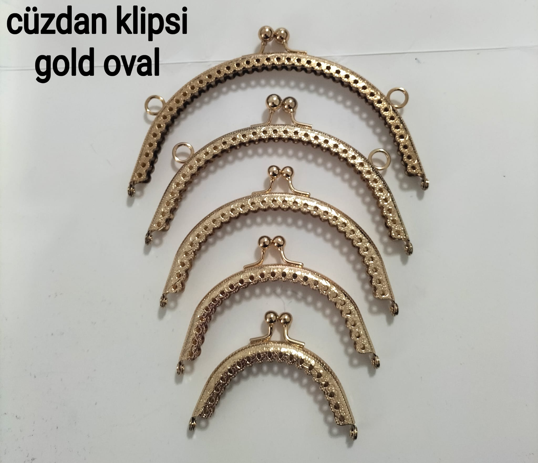 Cüzdan Klipsi Oval  1 adet