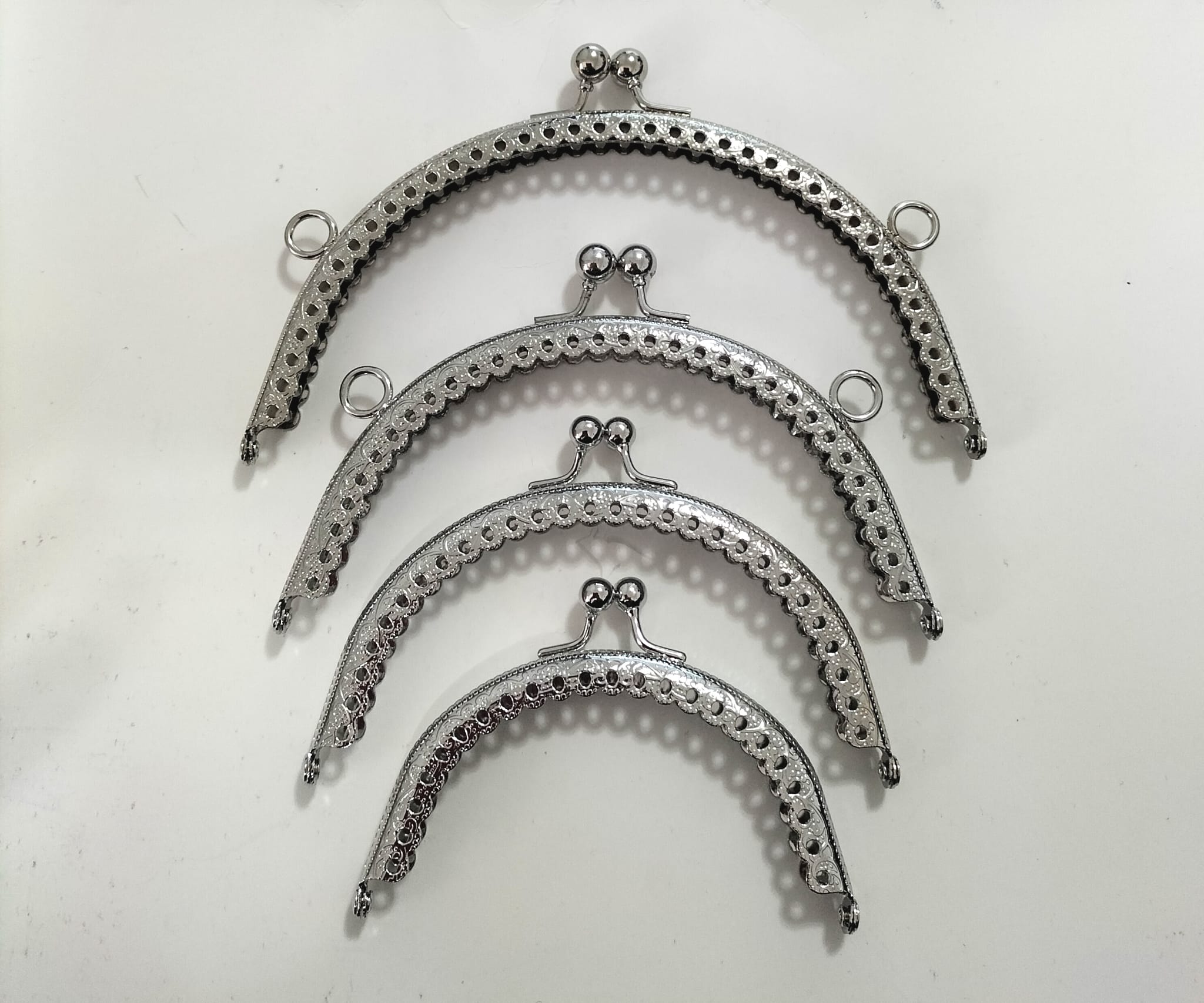 Cüzdan Klipsi Oval Gümüş 1 adet