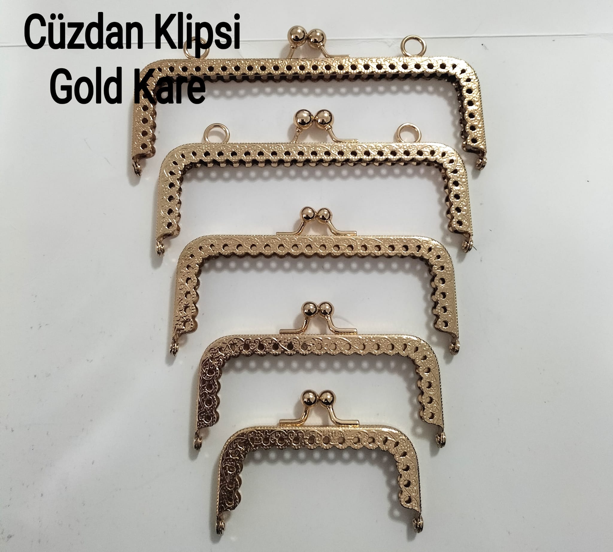 Cüzdan Klipsi Kare  1 adet