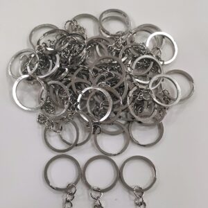 Anahtarlık Halkası 25 adet Gümüş