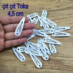 Çıt Çıt Toka 4,5 cm (20 adet)