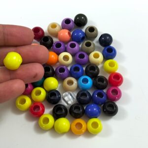 Makrome Boncuk Plastik 14 mm 50 adet