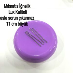 Mıknatıs İğnelik Kaliteli , Bozulmaz 11 cm