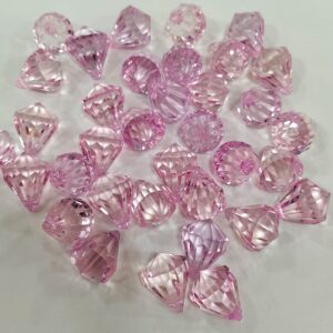 Pırlanta Figürlü Boncuk Delikli 2 cm 10 adet