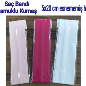 Saç Bandı Pamuklu Kumaş