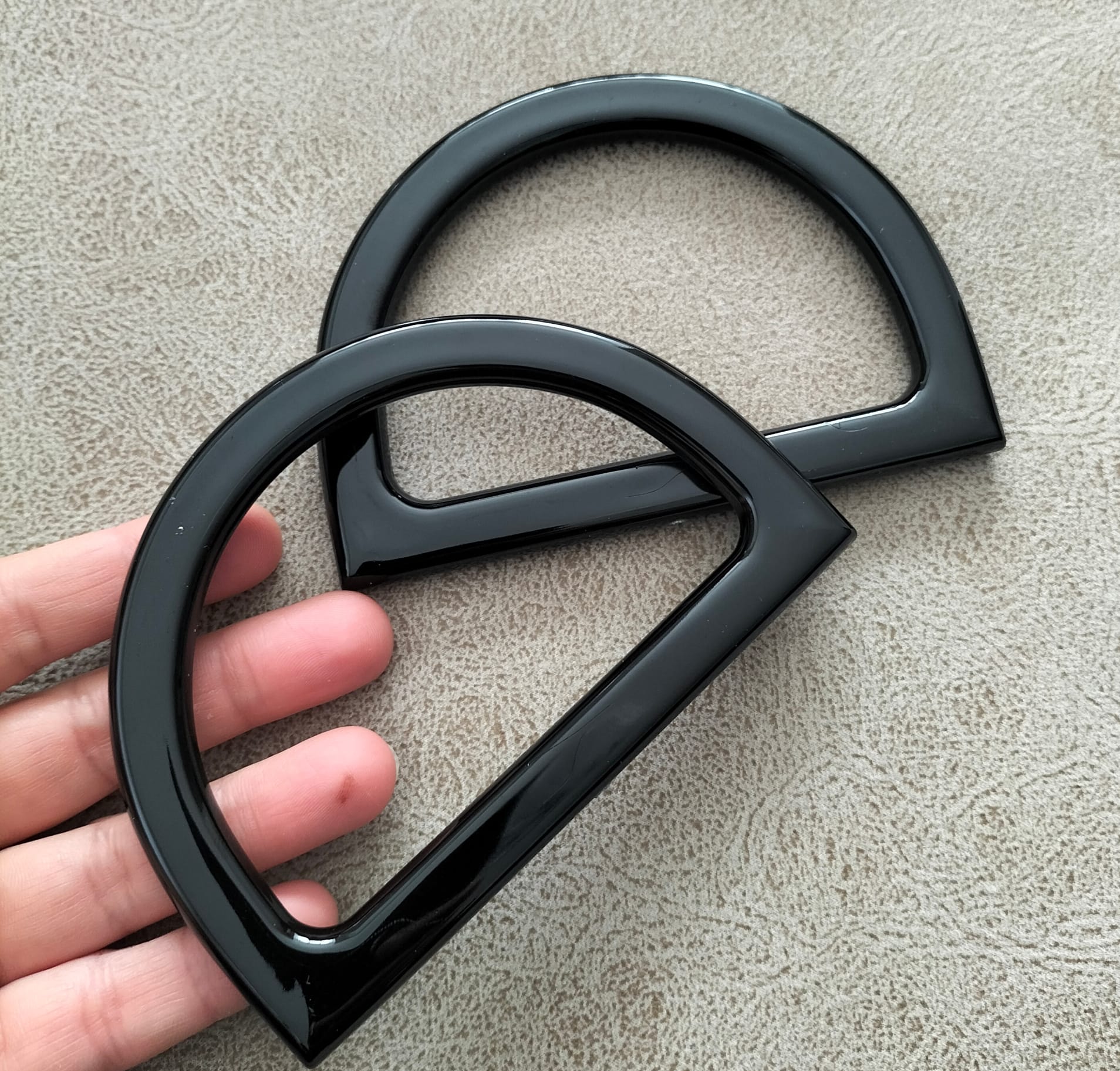 Çanta Sapı Akrilik 12 cm 1 Çift D model